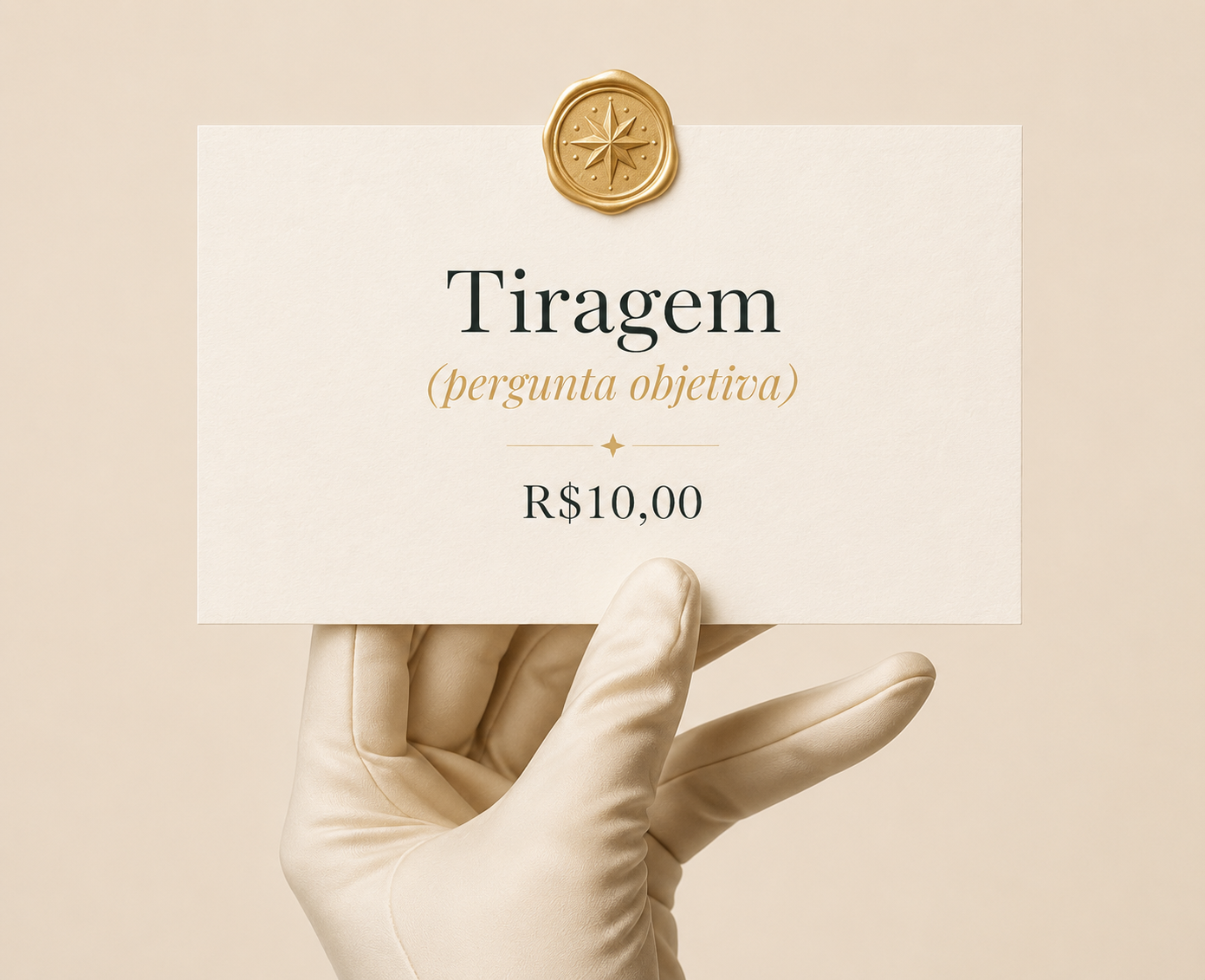 Tiragem perguntas objetivas