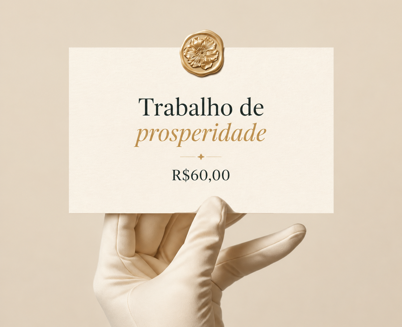 Trabalho de prosperidade